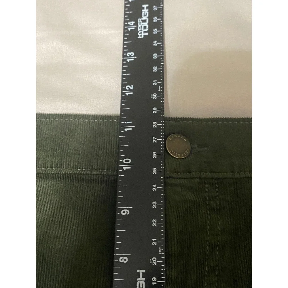 Banana Republic Travel Cord Pants‎ Mens 36x34 Green Gorpcore Corduroy